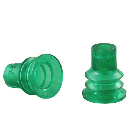 Fipa Bellows vacuum cup diam. 16 mm, Monoflex  green 50 Degrees 21.016.175.22